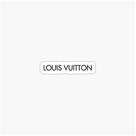 louis vuitton stickers redbubble